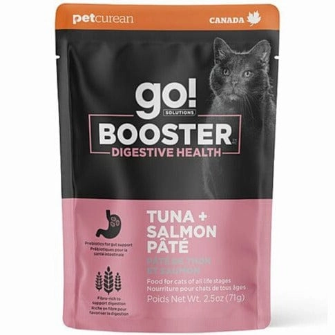 Go! Solutions Booster Digestive Health Tuna   Salmon Pate Wet Cat Food