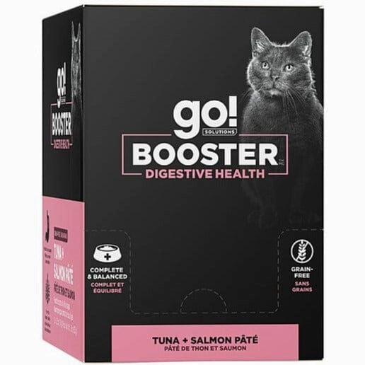 Go! Solutions Booster Digestive Health Tuna   Salmon Pate Wet Cat Food