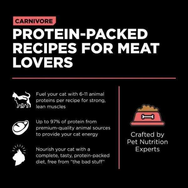 Go! Solutions Carnivore Grain-Free Salmon & Cod Recipe Dry Cat Food