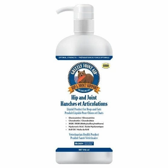Grizzly Joint Aid Hip & Joint Support Liquid For Dogs & Cats