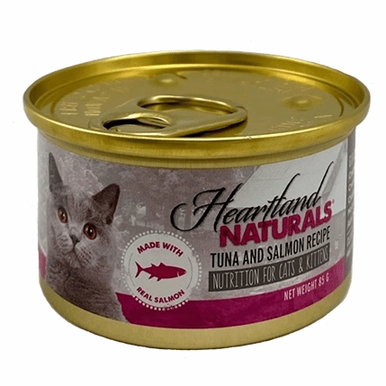 Heartland Naturals Tuna & Salmon Recipe Canned Nutrition For Cats & Kittens