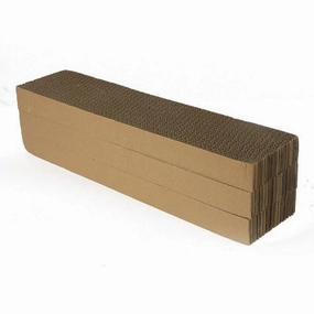 Here Kitty Cardboard Cat Scratcher 3-Pack