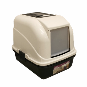 Here Kitty Deluxe Hooded Lift & Sift Litter Pan