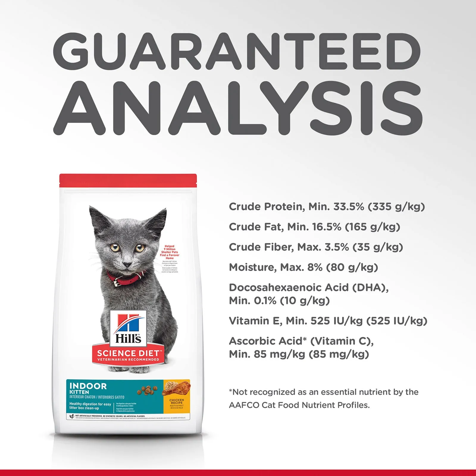 Hill's Science Diet Cat Food Kitten Indoor