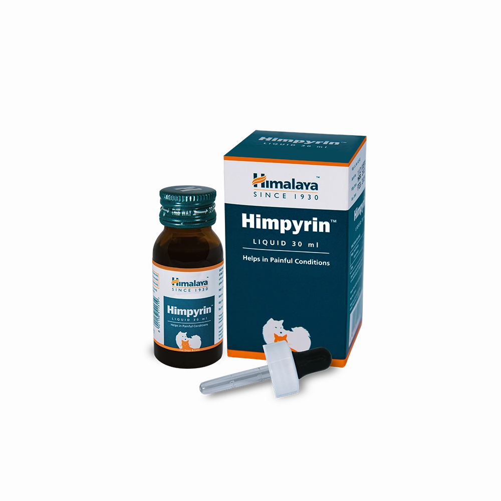 Himalaya Himpyrin Liquid Pain Relief & Anti-Inflammatory for Dogs & Cats 30ml