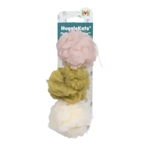 HuggleKats Fleece Ballies 3 pk Cat Toy