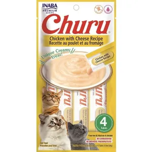 Inaba Churu Chicken with Cheese Recipe Creamy Pure Cat Treat