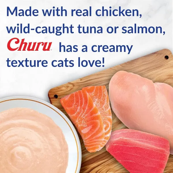 Inaba Churu Tuna Recipe Creamy Pure Cat Treat Variety Box