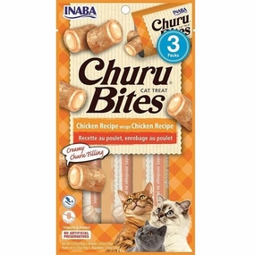 Inaba Churu Bites Chicken Recipe Creamy Pure Cat Treat