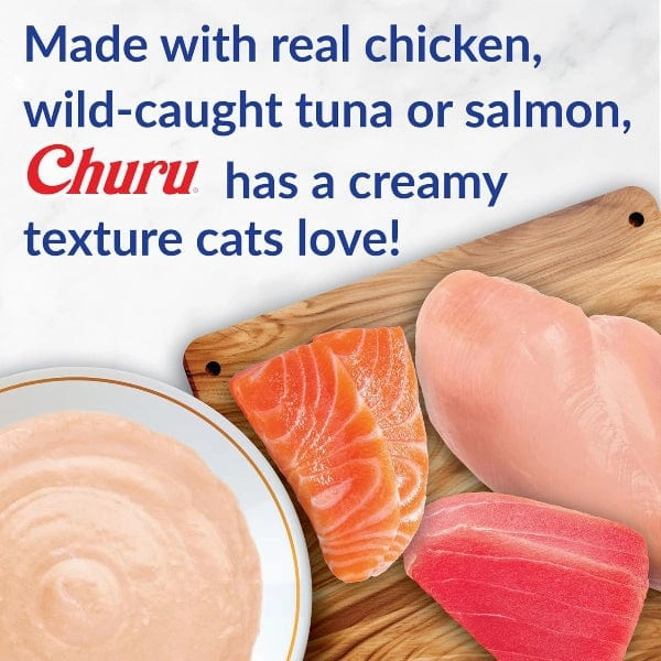 Inaba Churu Chicken Recipe Creamy Pure Cat Treat Variety Box