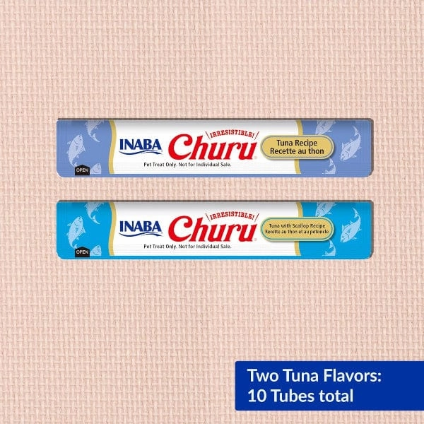 Inaba Churu Tuna Recipe Creamy Pure Cat Treat Variety Pack