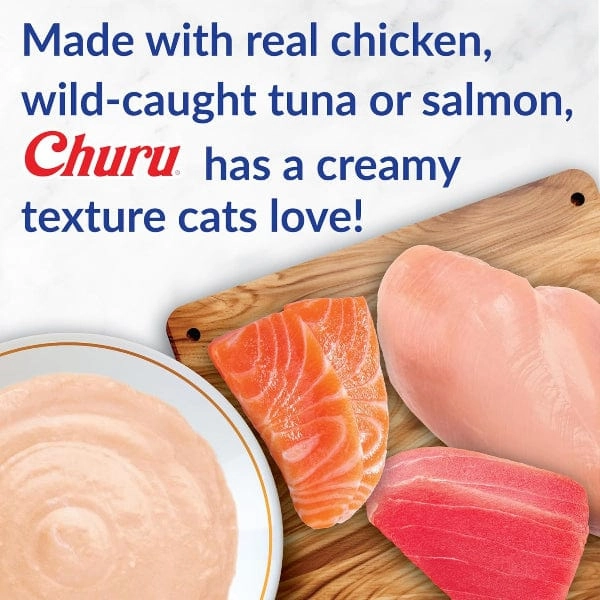 Inaba Churu Tuna Recipe Creamy Pure Cat Treat Variety Pack