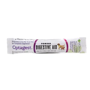InClover Optagest Plant Based Prebiotics & Digestive Enzymes Travel Sticks for Dogs & Cats
