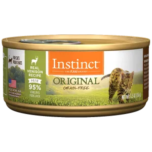 Instinct Original Grain Free Real Venison Recipe for Cats