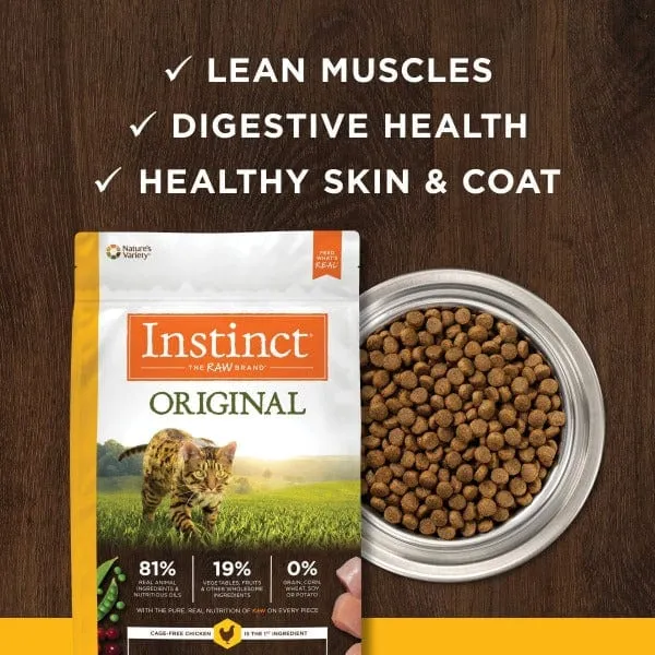 Instinct Original Real Chicken Recipe Dry Cat Food