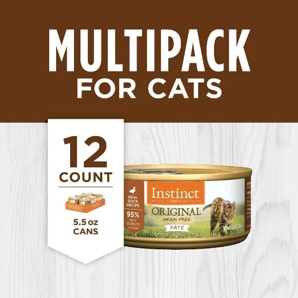 Instinct Original Real Duck Recipe Canned Cat Food