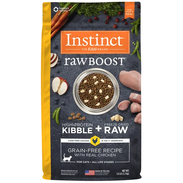 Instinct Raw Boost Real Chicken Recipe Dry Cat Food