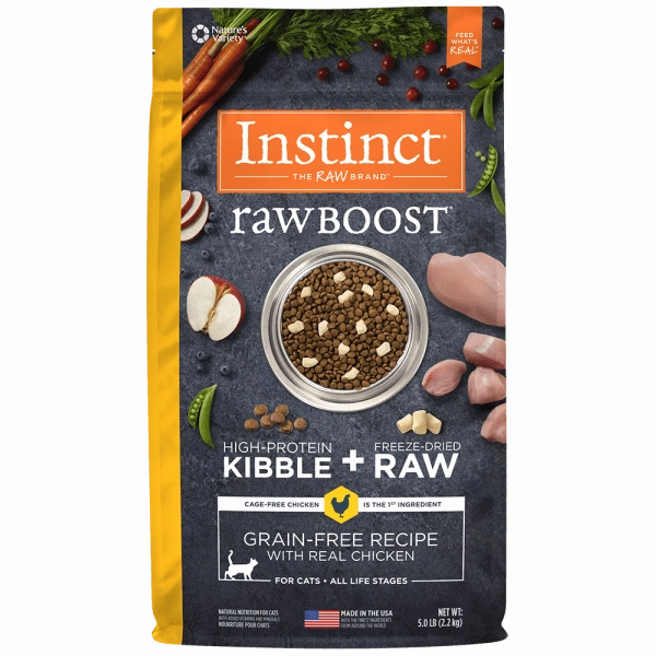 Instinct Raw Boost Real Chicken Recipe Dry Cat Food