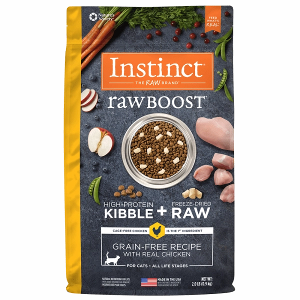 Instinct Raw Boost Real Chicken Recipe Dry Cat Food