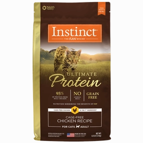 Instinct Ultimate Protein Chicken Recipe Dry Cat Food, 4 lb