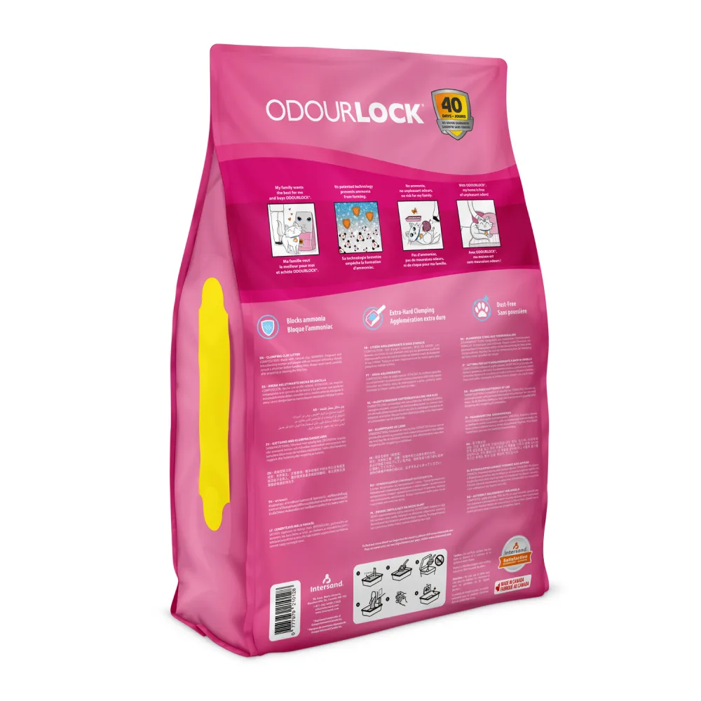Intersand Scented Odour Lock Calming Baby Powder Cat Litter