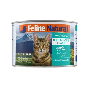 K9 Feline Natural Beef & Hoki Feast 170g