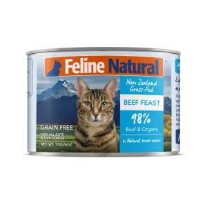 K9 Feline Natural Beef Feast 170g