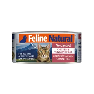 K9 Feline Natural Chicken & Venison Feast 85g