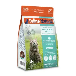 K9 Feline Natural Freeze Dried Beef and Hoki 800g