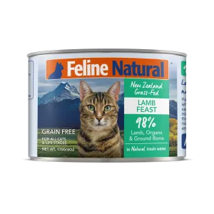 K9 Feline Natural Lamb Feast 170g