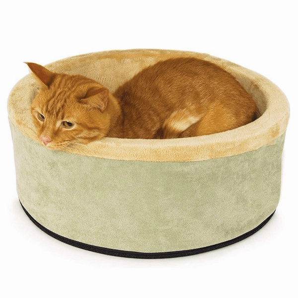 K&H Thermo-Kitty Heated Cat Bed; available in 2 sizes