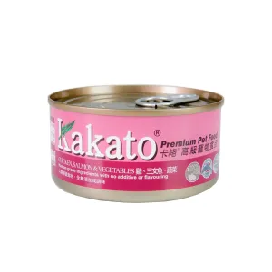 Kakato - Chicken, Salmon & Vegetables (Dogs & Cats) canned 170g