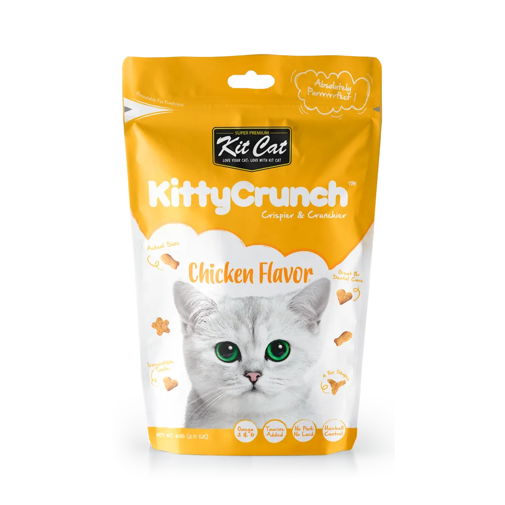Kit Cat - Kitty Crunch Chicken Cat Treats (60g)