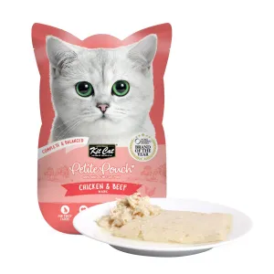 Kit Cat Petite Pouch 70g  Chicken & Beef