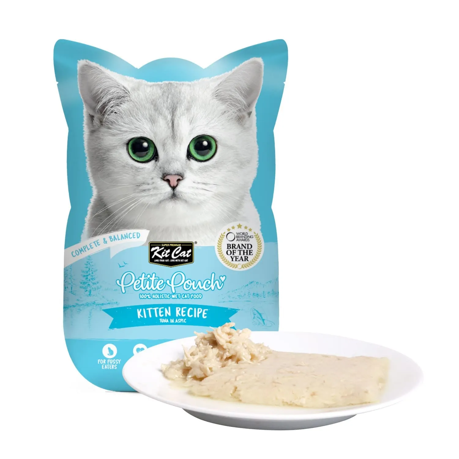 Kit Cat Petite Pouch 70g  Kitten Tuna
