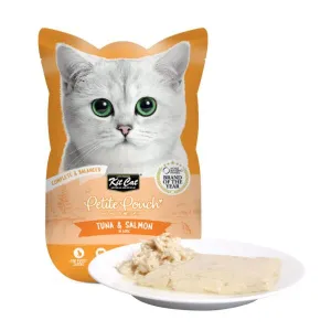 Kit Cat Petite Pouch 70g  Tuna & Salmon