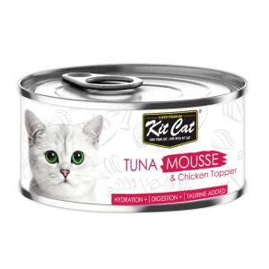 Kit Cat Tuna Mousse with Chicken Topper