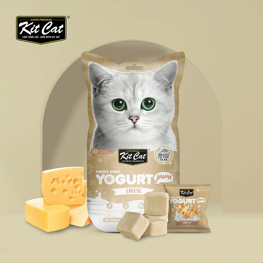 KitCat Cat Freeze-Dried Yogurt Yums Cheese 10g (1g x 10)