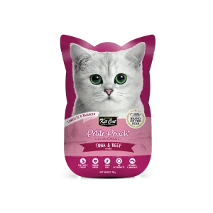 KitCat Cat Petite Pouch Complete & Balanced - Tuna & Beef in Aspic 70g