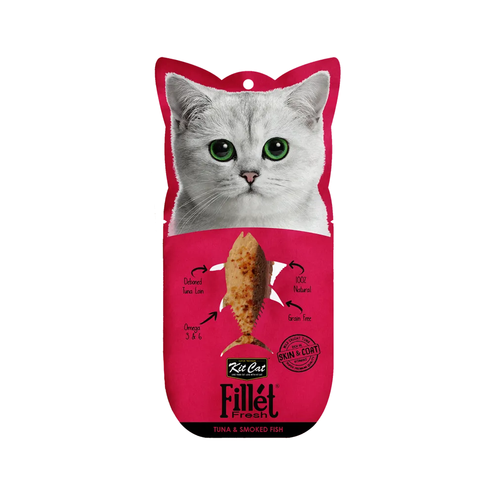KitCat Fillet Fresh Tuna and Smoked Fish 30g