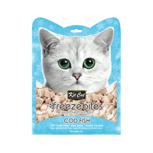 KitCat Freezebites Seafood Series Cod Fish 15g
