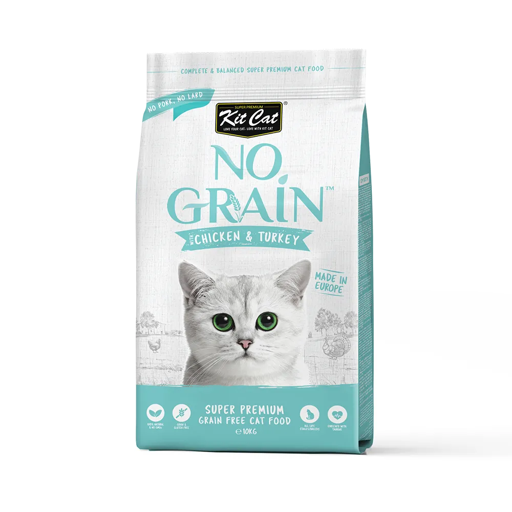 KitCat No Grain Chicken & Turkey 10kg