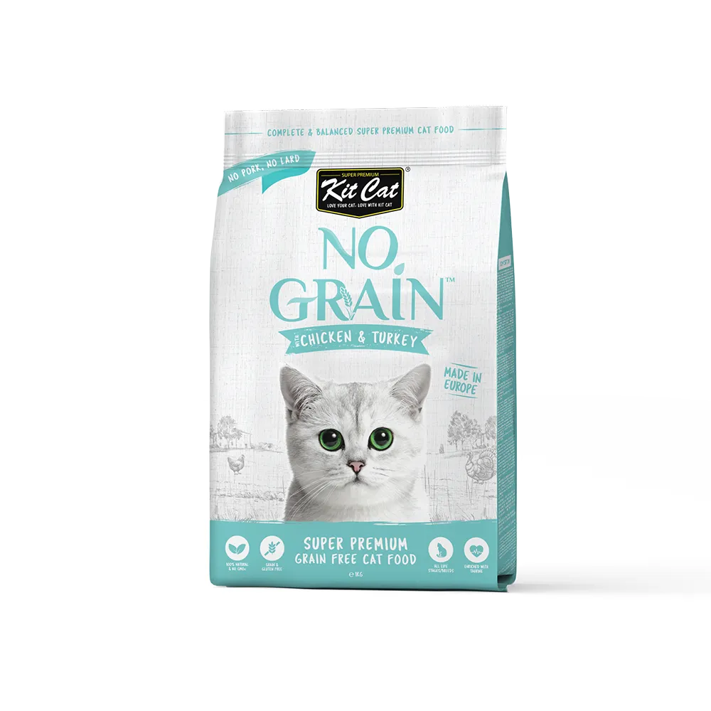KitCat No Grain Chicken & Turkey 1kg