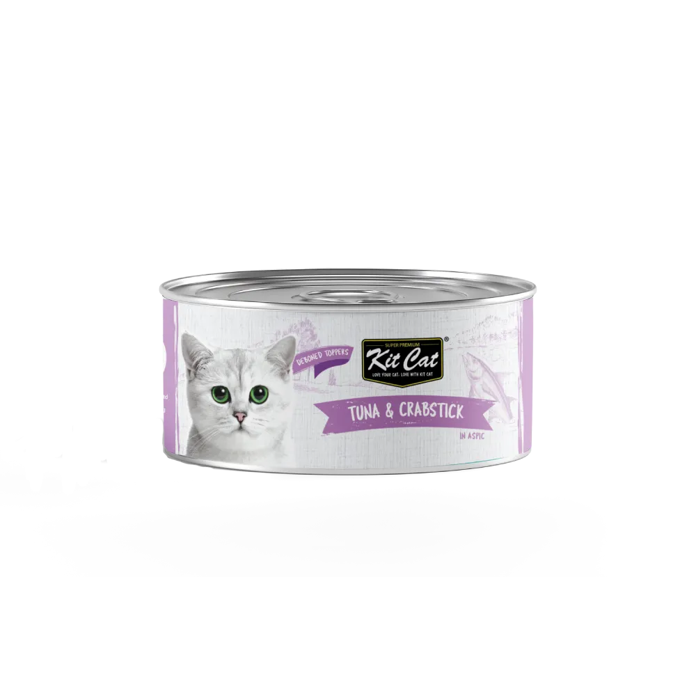 KitCat Ocean Pure Deboned Tuna & Crab 80g