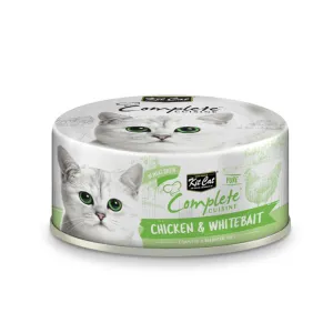 KitCat Pure Complete Cuisine Chicken & Whitebait In Meat Broth 70g