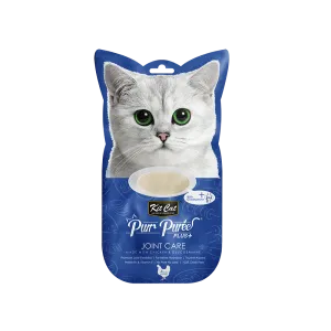 KitCat Purr Puree Plus Joint Care Chicken & Glucosamine 60g (4 x 15g)