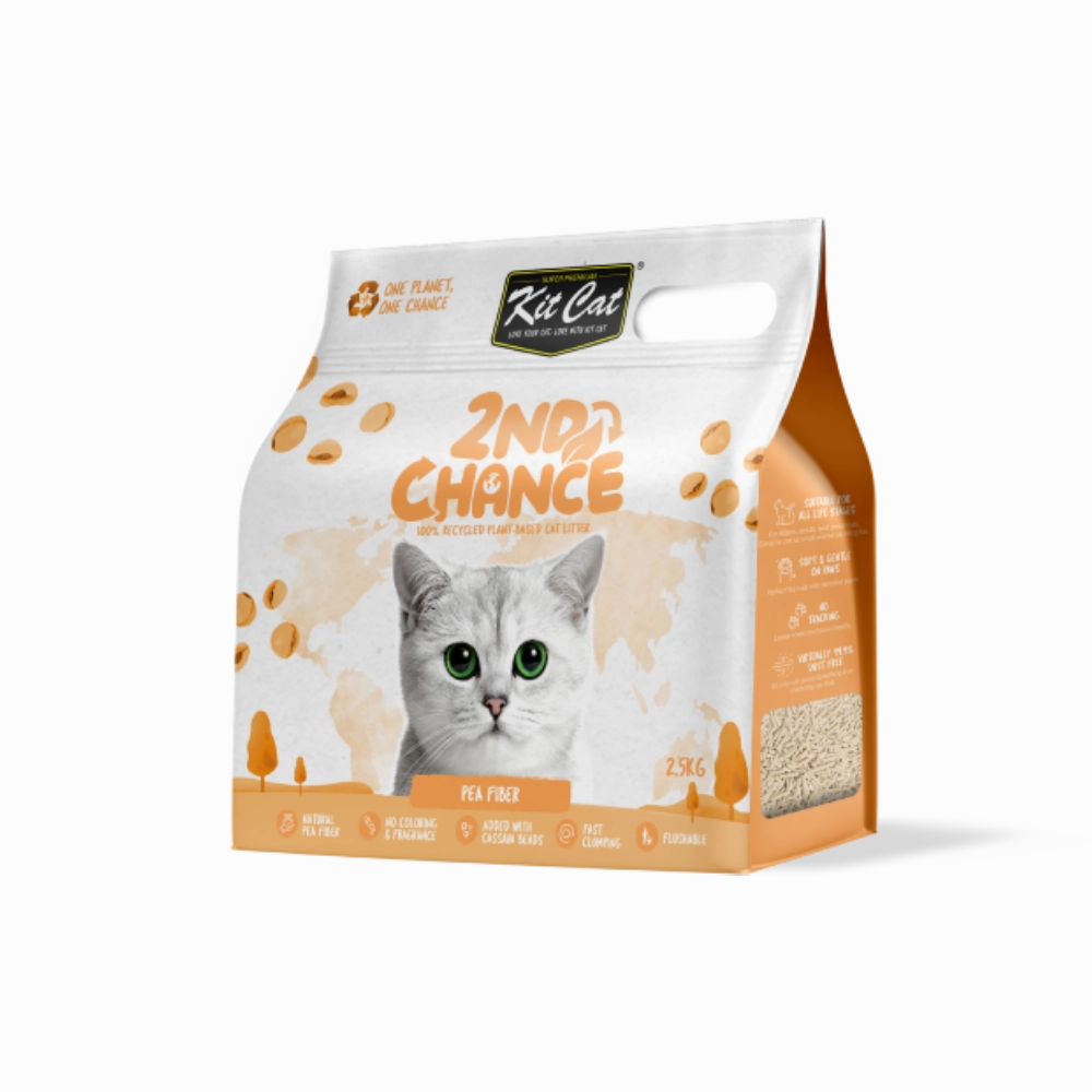 KitCat Cat 2nd Chance Litter Pea Fiber 2.5kg