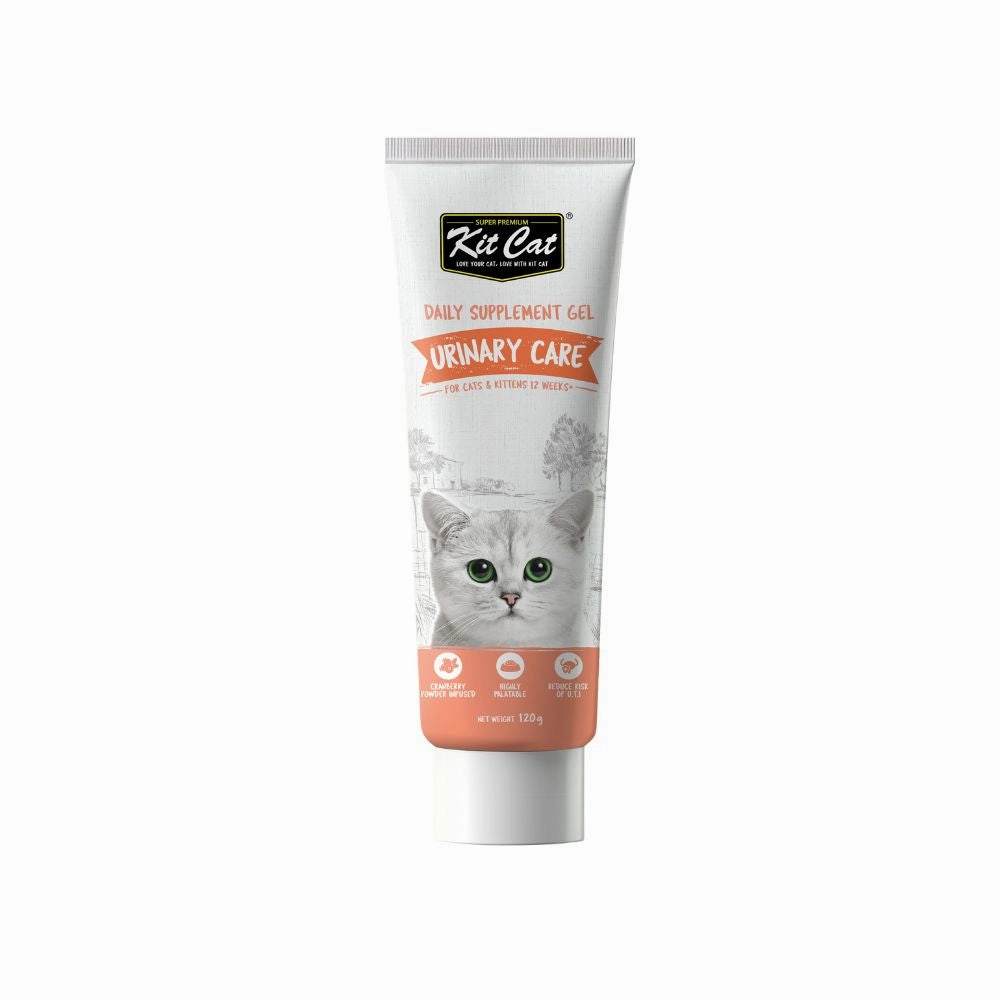 KitCat Cat Urinary Care Supplement Gel 120g