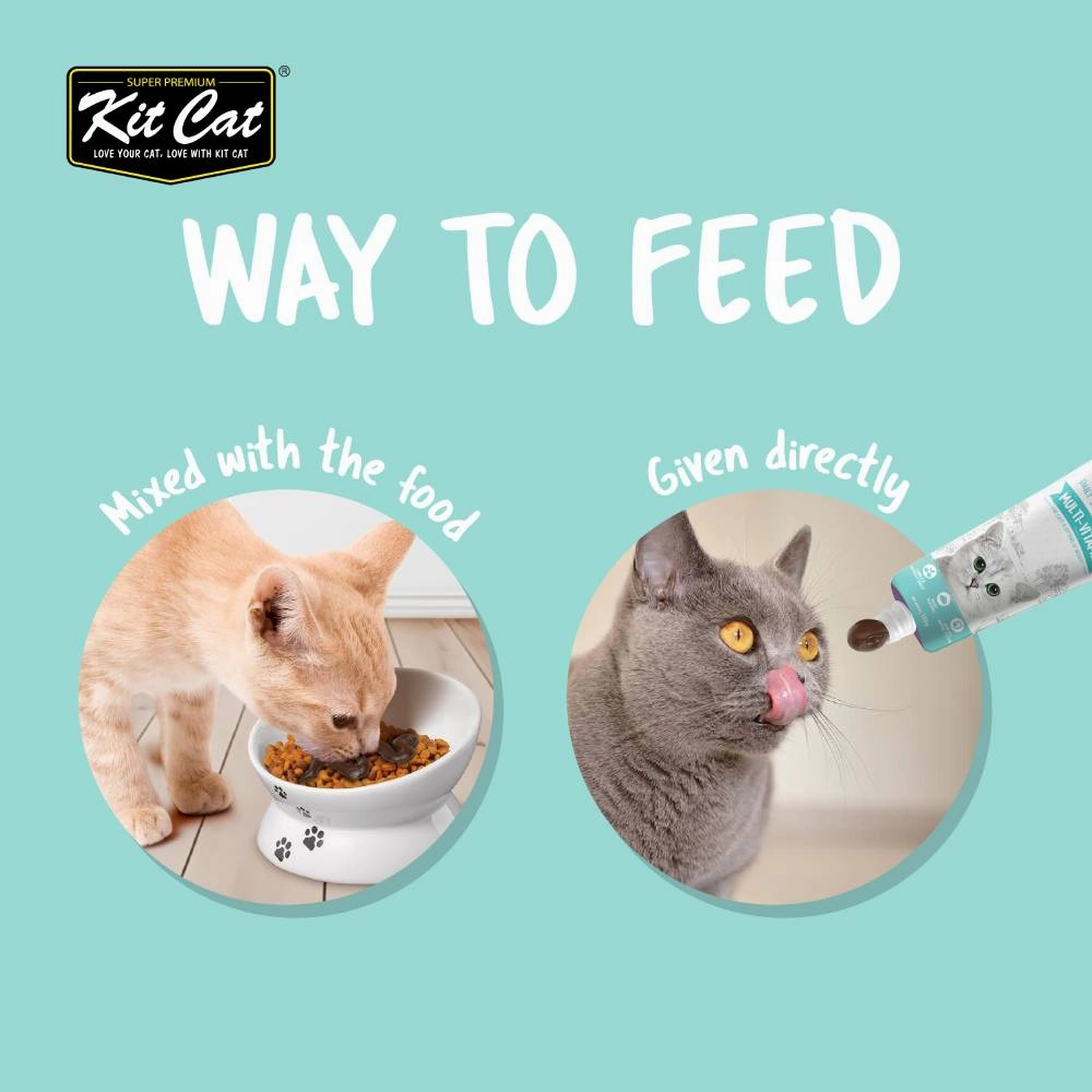 KitCat Cat Urinary Care Supplement Gel 120g