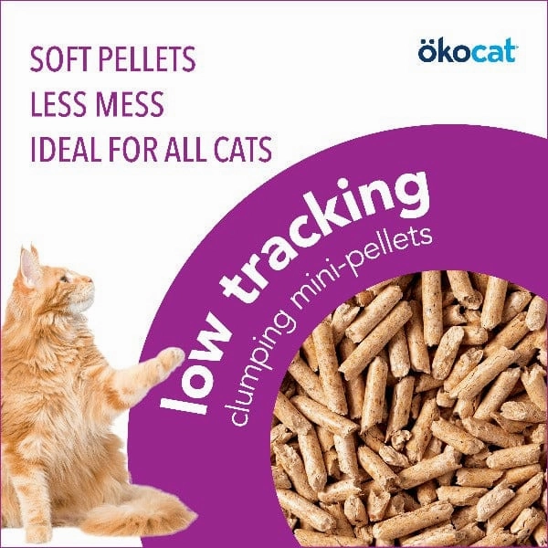 kocat Original Less Mess Wood Cat Litter, 14lb